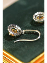 Load image into Gallery viewer, 18K Platinum-Plated Moissanite Drop Earrings Earrings LoveAdora