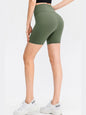 High Waist Biker Shorts with Pockets Activewear LoveAdora