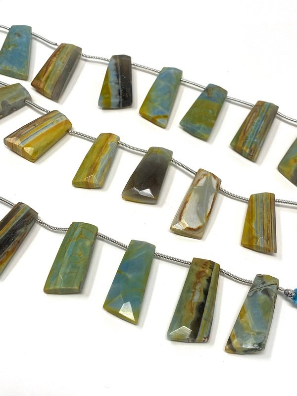 Natural Boulder Opal Gemstone Beads, Jewelry Supplies for Jewelry Pendants, Stones & Charms LoveAdora
