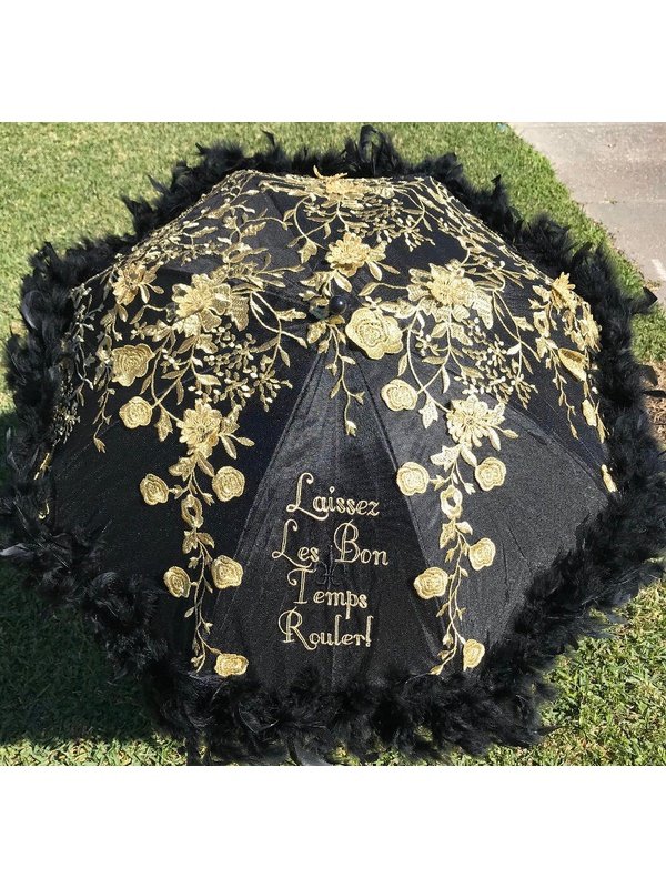 Bridal umbrella lace/fabric parasol African Accessories LoveAdora