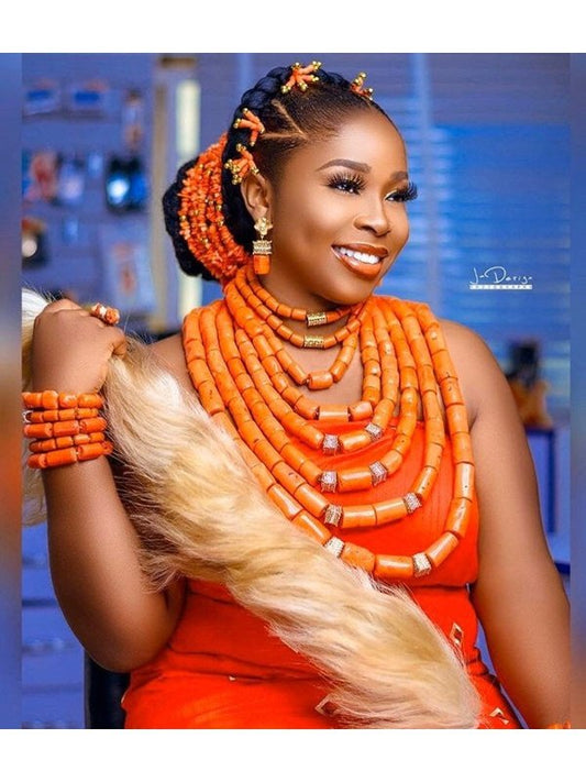 Edo/Igbo Bride Beads Set Jewelry Set LoveAdora
