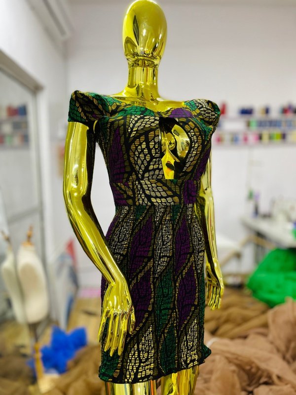 Dimaz Custom Order African Print Dress 