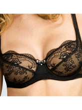 Load image into Gallery viewer, Lise Charmel Reve Andalou Sheer Lace Three-Quarter Tulip Bra Lace Bra LoveAdora
