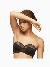 Load image into Gallery viewer, Blush Escape Longline Strapless Padded Lace Bra Lingerie &amp; Underwear LoveAdora