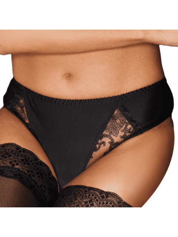Sheer Side Bikini Panty Kostar Lovely Nights Lingerie & Underwear LoveAdora