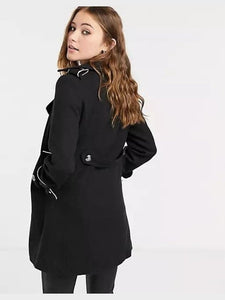 Military Coat with Contrast Buttons C10215 Jackets & Coats LoveAdora