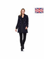 Military Coat with Contrast Buttons C10215 Jackets & Coats LoveAdora