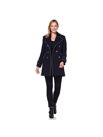 Military Coat with Contrast Buttons C10215 Jackets & Coats LoveAdora