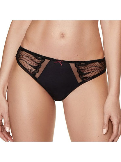 Semi Sheer Lace Thong Panty Gorteks Salve Thong Panty LoveAdora