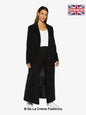 Slim Fit Wool Blend Longline Maxi Coat Jackets & Coats LoveAdora