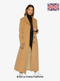 Slim Fit Wool Blend Longline Maxi Coat Jackets & Coats LoveAdora